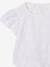 Girl's playsuit in English embroidery white 