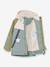 MATVALON MINI A TURE boy's quilted hooded jacket sage green 