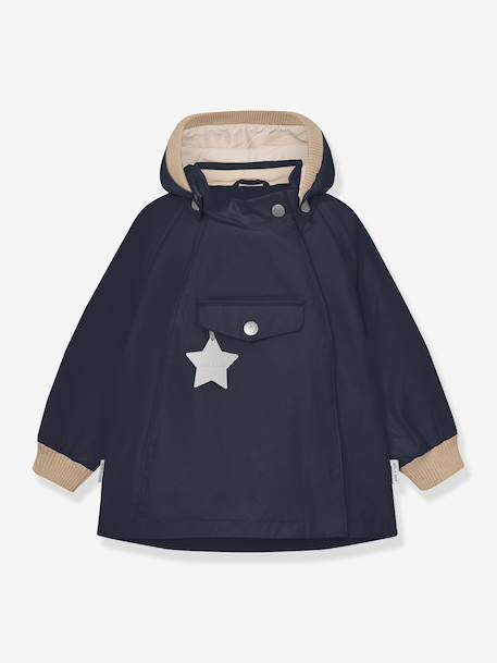 MATWAI Mid-Season Jacket for Baby Girls, MINI A TURE brown+dark brown+deep blue+dusky pink+lilac+pale blue+pastel yellow+rosy+sage green+sandy beige+yellow 
