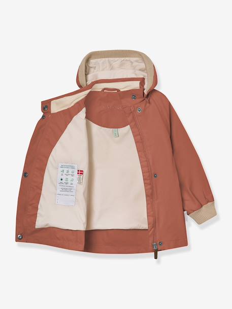 MATWAI Mid-Season Jacket for Baby Girls, MINI A TURE brown+dark brown+deep blue+dusky pink+lilac+pale blue+pastel yellow+rosy+sage green+sandy beige+yellow 