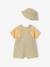 Dungarees & Bucket Hat Set for Boys cappuccino 