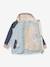 Lined hooded jacket for babies MATWALLY MINI A TURE light blue 
