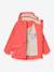 MATALLURE Mid-Season Parka for Girls, MINI A TURE navy blue+tomato red 