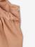 Twill Dungarees for Baby Girls pecan nut 