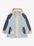 Lined hooded jacket for babies MATWALLY MINI A TURE light blue 