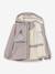 Girl's windproof and water-repellent softshell hooded jacket MATALGEA MINI A TURE mauve 