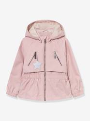 Girls-MATALGEA Mid-Season Waterproof Jacket with Fleece Lining, for Girls, MINI A TURE 