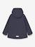 MATALLURE Mid-Season Parka for Girls, MINI A TURE navy blue+tomato red 