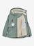 MATALGEA Mid-Season Waterproof Jacket with Fleece Lining, for Girls, MINI A TURE dusky pink+rosy+sage green 