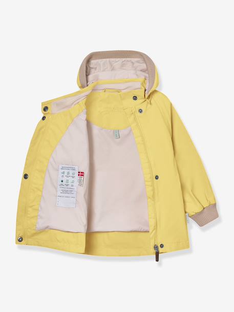MATWAI Mid-Season Jacket for Baby Girls, MINI A TURE brown+dark brown+deep blue+dusky pink+lilac+pale blue+pastel yellow+rosy+sage green+sandy beige+yellow 