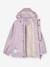 Rain set with jacket and trousers for children MATREINAR MINI A TURE mauve+tomato red 