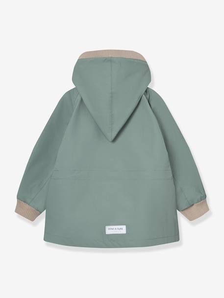 MATWAI Mid-Season Jacket for Baby Girls, MINI A TURE brown+dark brown+deep blue+dusky pink+lilac+pale blue+pastel yellow+rosy+sage green+sandy beige+yellow 