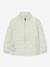 Lightweight quilted jacket for children MATNAVA MINI A TURE almond green+carrot+soft lilac 