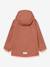 MATVALON MINI A TURE boy's hooded windcheater dark brown 