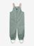 Waterproof dungarees for babies MATWALENTAYA MINI A TURE deep blue+sage green+tomato red 
