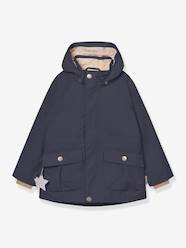 Girls-MATALLURE Mid-Season Parka for Girls, MINI A TURE 