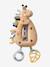 Giraffe rain stick rattle yellow 