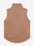 Teddy fleece cardigan for children MATBATTAL MINI A TURE cinnamon+ecru+plum 