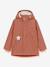 MATVALON MINI A TURE boy's hooded windcheater dark brown 