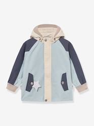 Girls-Lined hooded jacket for babies MATWALLY MINI A TURE 