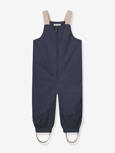 Waterproof dungarees for babies MATWALENTAYA MINI A TURE deep blue+sage green+tomato red 