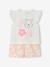 Winnie the Pooh floral set for baby girls pale pink 