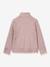 Children's fleece jacket with zip fastening MATBERKAN MINI A TURE mint green+old rose 