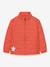 Lightweight quilted jacket for children MATNAVA MINI A TURE almond green+carrot+soft lilac 