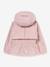 MATALGEA Mid-Season Waterproof Jacket with Fleece Lining, for Girls, MINI A TURE dusky pink+rosy+sage green 