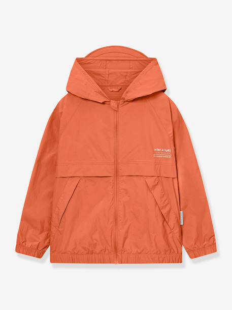 MATASLA Summer Jacket with UV Protection for Children, MINI A TURE carrot+lichen+pale blue+rosy 
