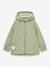 MATADEN MINI A TURE baby windproof and water-repellent hooded softshell jacket green+mint green 