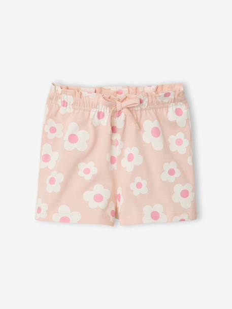 Winnie the Pooh floral set for baby girls pale pink 