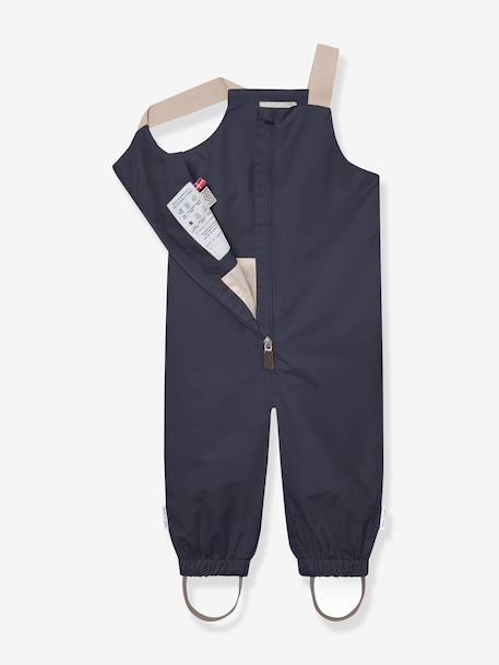 Waterproof dungarees for babies MATWALENTAYA MINI A TURE deep blue+sage green+tomato red 