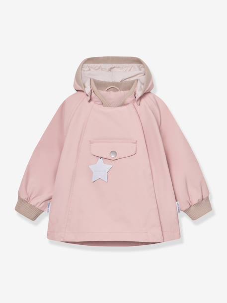 MATWAI Mid-Season Jacket for Baby Girls, MINI A TURE brown+dark brown+deep blue+dusky pink+lilac+pale blue+pastel yellow+rosy+sage green+sandy beige+yellow 