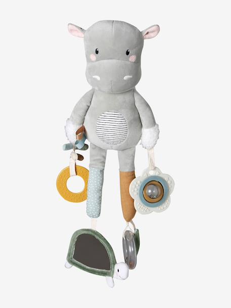 Hanging activity soft toy TANZANIE grey 