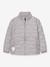 Lightweight quilted jacket for children MATNAVA MINI A TURE almond green+carrot+soft lilac 