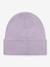 Knitted beanie for children MATBOJE MINI A TURE lilac+sand beige 
