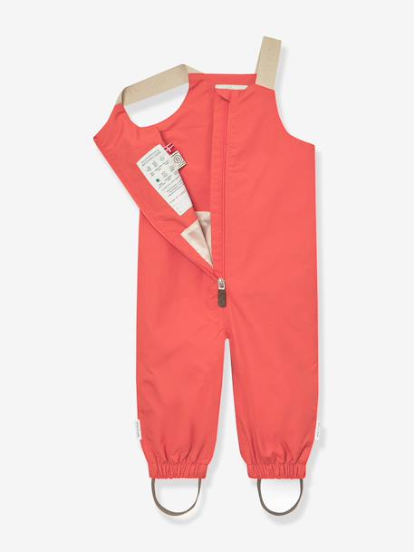 Waterproof dungarees for babies MATWALENTAYA MINI A TURE deep blue+sage green+tomato red 