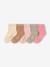 Pack of 5 Pairs of Socks with Scintillating Details for Baby Girls, BASICS sandy beige 