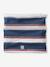 Striped cotton snood ecru 