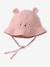 Printed Bucket Hat for Baby Girls ecru+rose 