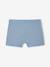 Pack of 5 shark print boxers for boys grey blue 
