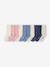 Pack of 10 girls' spotty socks ecru 