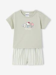 Baby-T-shirts & Roll Neck T-Shirts-T-Shirts-HELLO KITTY T-Shirt & Shorts Set 