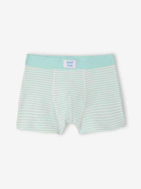 Pack of 5 surf boxers for boys blue 