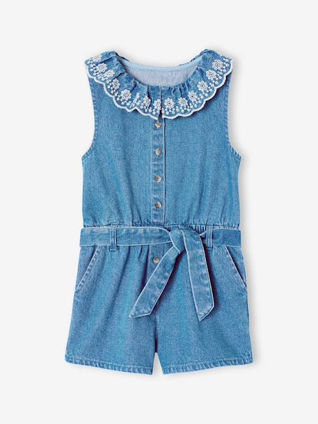 Playsuit in denim stone 