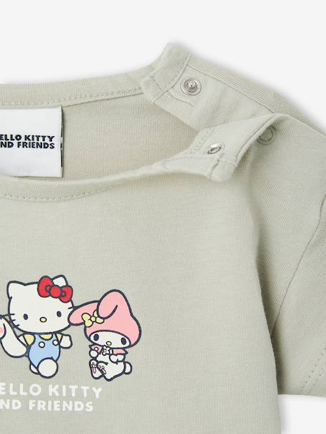 HELLO KITTY T-Shirt & Shorts Set striped green 