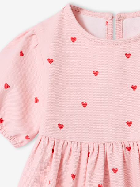 Dress in Lightweight Denim, for Girls brut denim+rose+stone+vanilla 