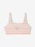 Pack of 2 organic cotton girls bras rose 