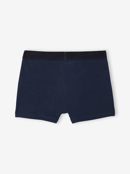 Pack of 5 jungle print boxers for boys English green 